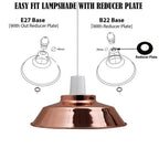 Retro Style Light Shades Modern Ceiling Pendant Lampshades Metal