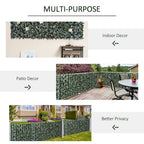 Artificial Leaf Hedge Panel Garden Fence Privacy Screen 1.5m x 3m