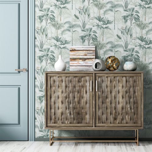 King Palm Green wallpaper