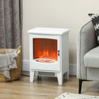 Electric Fireplace Freestanding w/Realistic Flame Effect