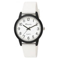 Mens Sports White Dial with White Silicone Watch