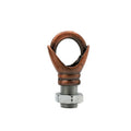 Vintage Copper Hook Ring for Pendants, Fixtures, Chandeliers