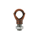 Vintage Copper Hook Ring for Pendants, Fixtures, Chandeliers