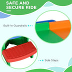 Kids Rollercoaster: 3(m) Up/Down, Non-Slip Steps, Ages 2-5. !