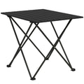 Folding Camping Table for Outdoor Camping, Picnic, Hiking, Black