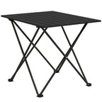 Folding Camping Table for Outdoor Camping, Picnic, Hiking, Black