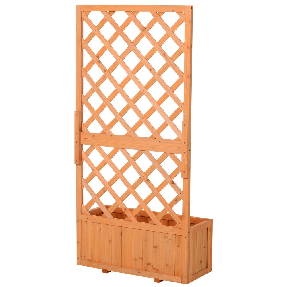 Wooden Garden Display Frame - Rot-Resistant Plant Stand