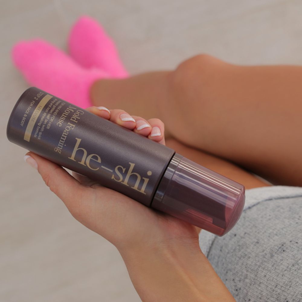 Medium Self Tan Foaming Mousse - Quick Dry