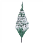 7FT Spray White PVC Christmas Tree 870 Branches Artificial