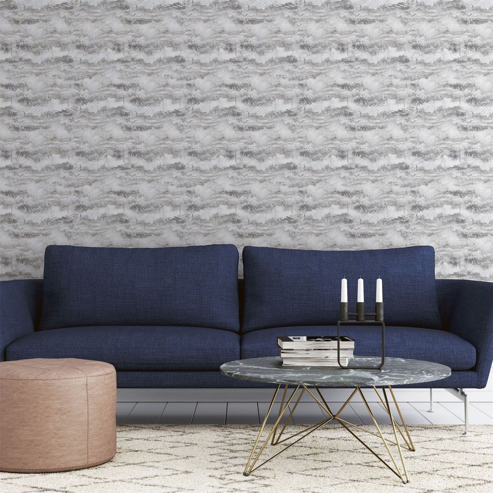 Luxury Handpainted Grey Canvas - D?cor and Wall Art