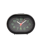Wm.Widdop Oval Black Alarm - Luminous Dial, Beep Function