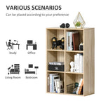 Cubic Cabinet Bookcase Storage Shelves for Home Office