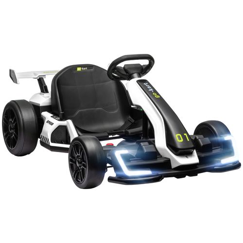24V Electric Go Kart for Kids with Adjustable Seat