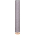 120H cm Wooden Base Floor Lamp W/Linen Fabric-Grey