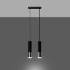 Elegant Pendant Lamp - Modern Design - Steel - GU10
