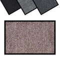 BARRIER MAT - Durable, Non-Slip, Water Absorbent & Versatile - for Home and Commercial Use 40X60cm COFFEE