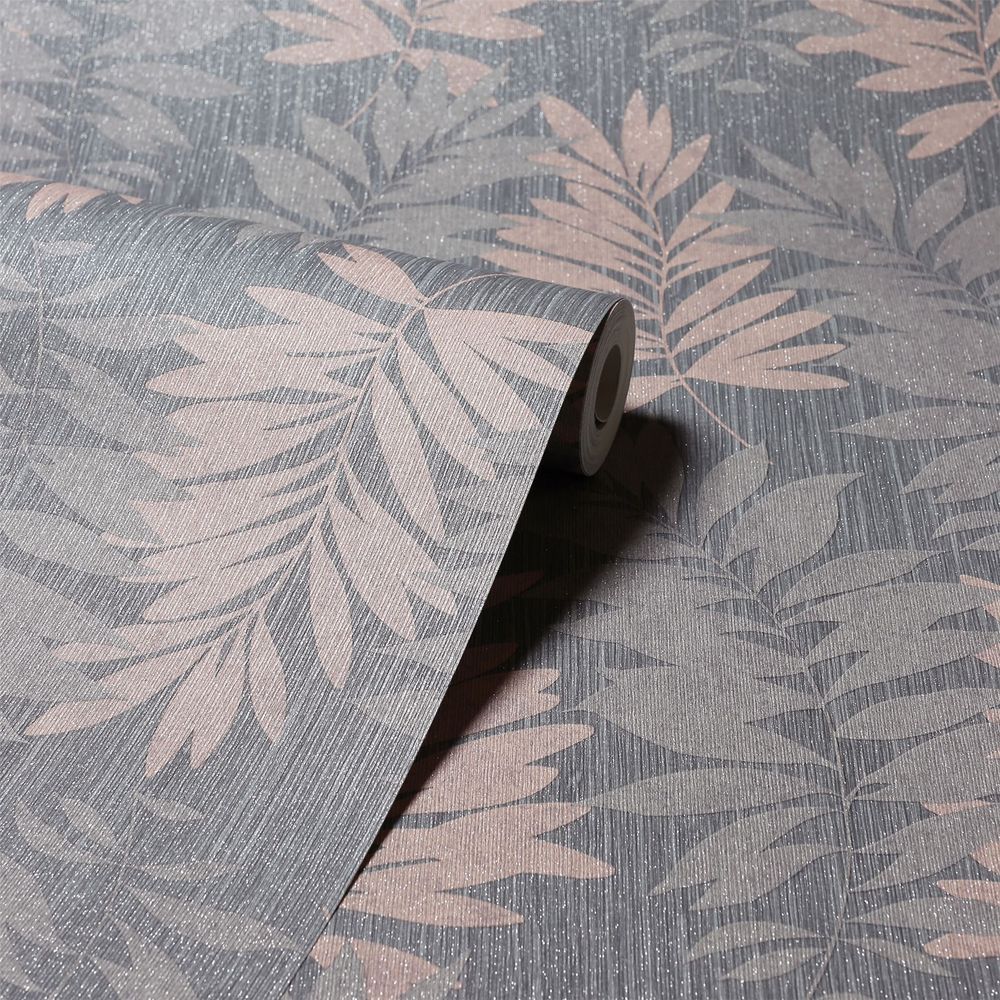 Luxury Stardust Palm Pink/Grey