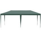 6m x 3m Garden Gazebo Marquee Canopy Party Tent Canopy Patio Green