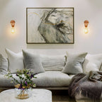 Vintage Industrial Rose Gold Retro Wall Light Sturdy Metal Lamp Shade Lights Classic Style E27