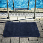 Navy Bath Mat: Ultra Soft & Comfortable, 50x80cm