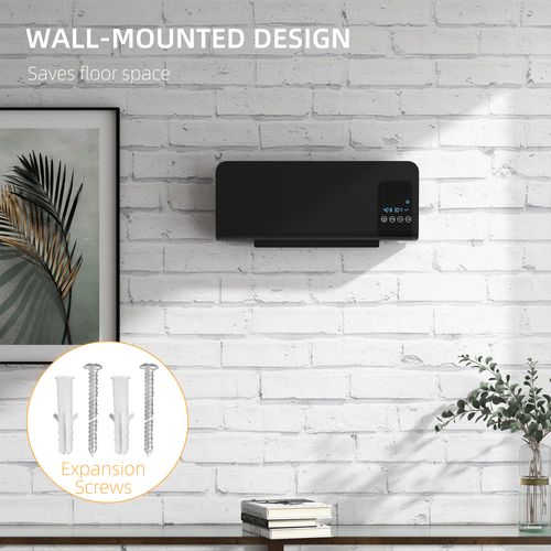 2000W Wall Mounted Ceramic Heater with Remote Control for Home