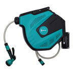 15 m Water Hose Reel-Black/Green