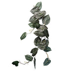6-Pack Trailing Alocasia Dragon Scale Dark - 120cm Artificial Hanging Plants
