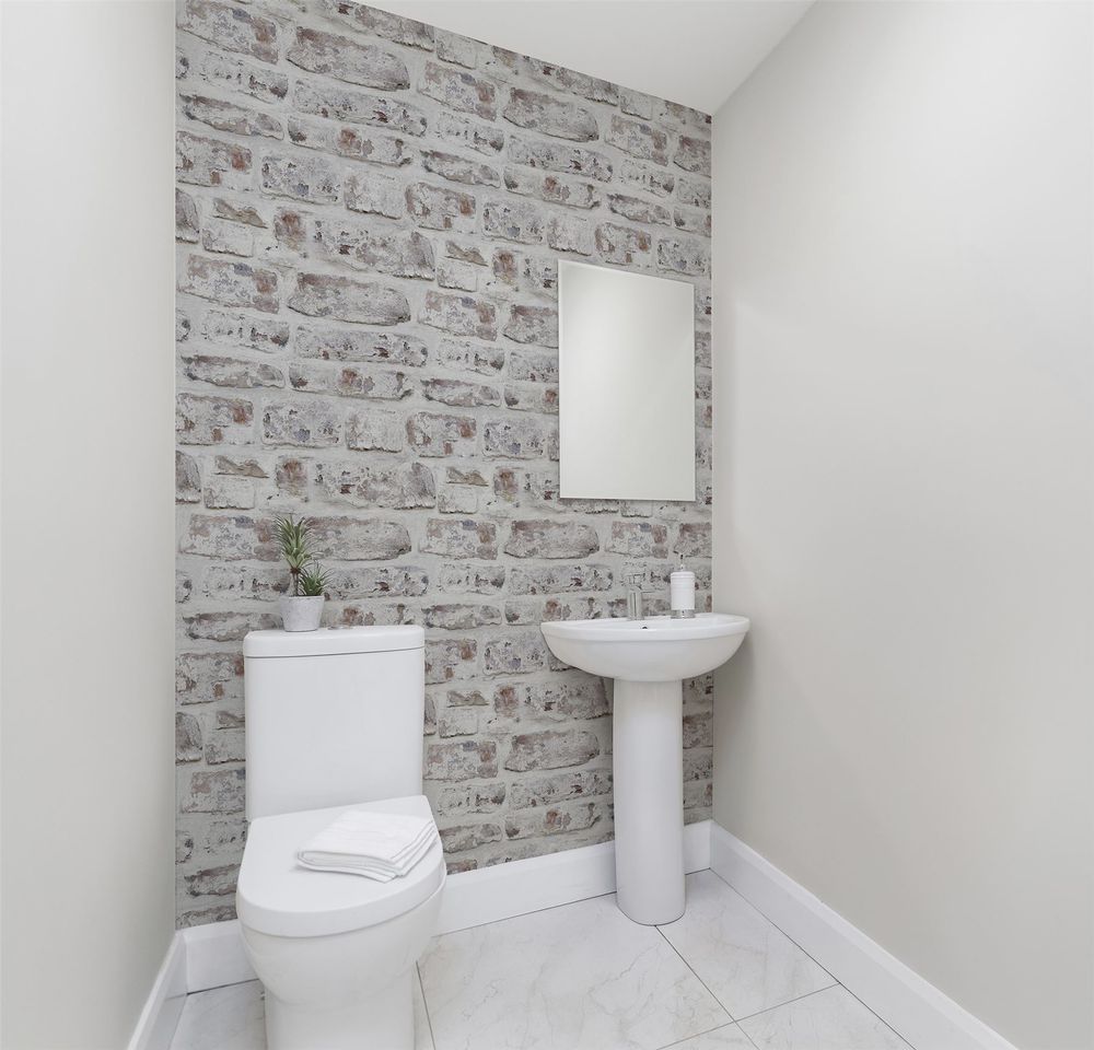 Whitewashed Wall Paint, Professional Finish!
