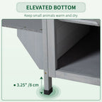 Kitten Condo - Openable Roof, Catio Enclosure, White