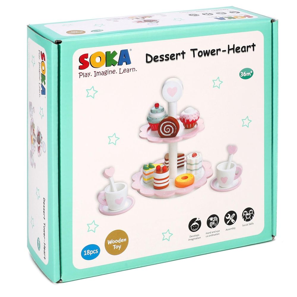 Dessert Tower-Heart