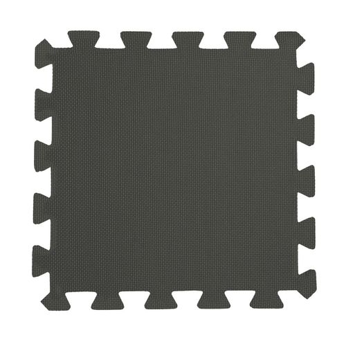 10PC Grey Interlocking Foam Mats 30x30cm