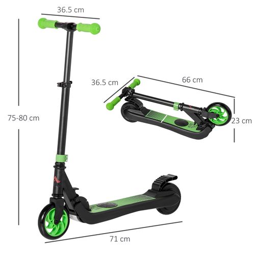 Folding Electric Scooter with Rear Wheel Brake