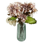 55cm Dahlia Flower Stem - Dusty Pink
