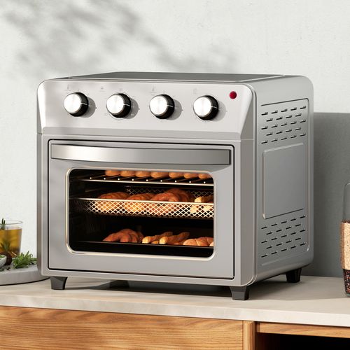 24L Air Fryer Oven, Small Electric Oven, Grill, Roast, Bake, 1600W