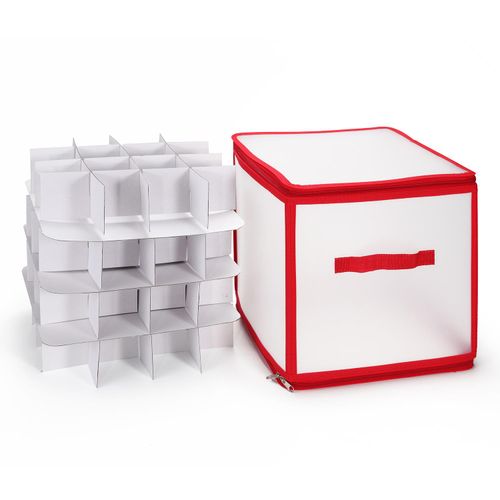 Xmas 64 Bauble Decorations Box