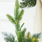 2 Pieces 2' Prelit Artificial Tabletop Christmas Trees, LED Display