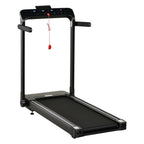 High-Performance Foldable Electric Treadmill - Boost Fitness with LED screen, Safety Lock