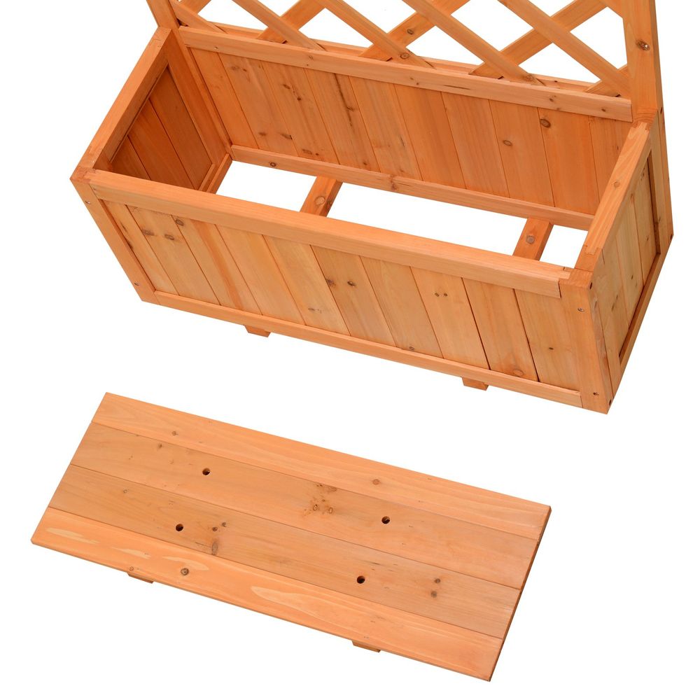Wooden Garden Display Frame - Rot-Resistant Plant Stand