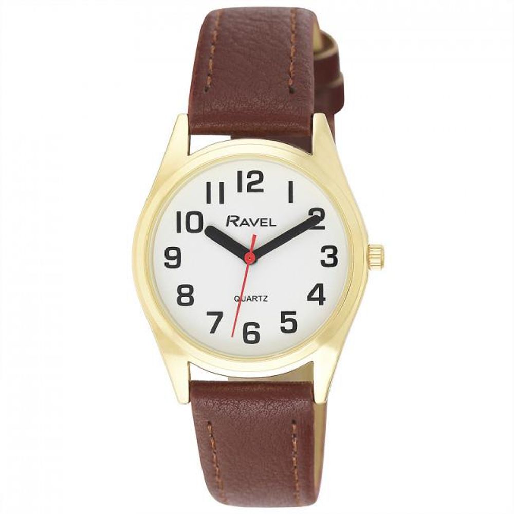 Women's Classic Brown/Gold Watch - !