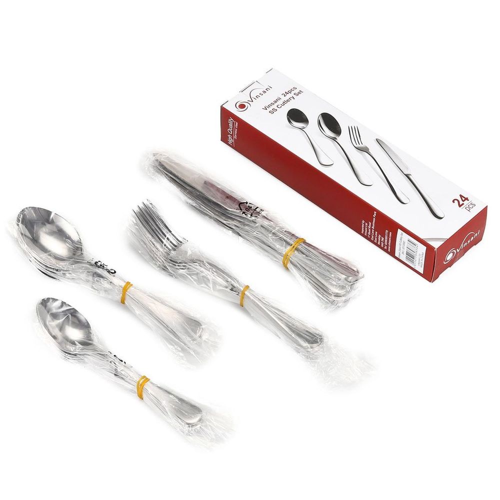24pcs SS Cutlery Set