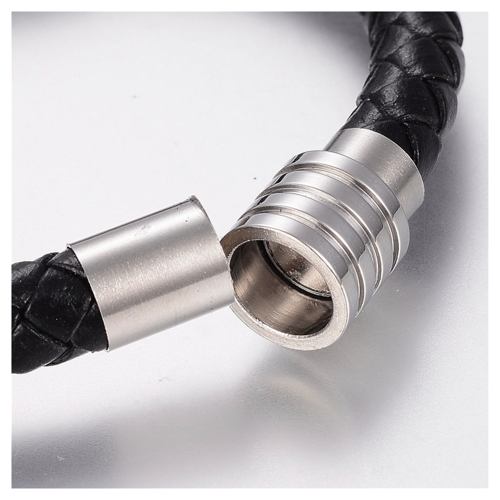 Mens Nautical Leather Bracelet - Ideal Birthday or Christmas Gift