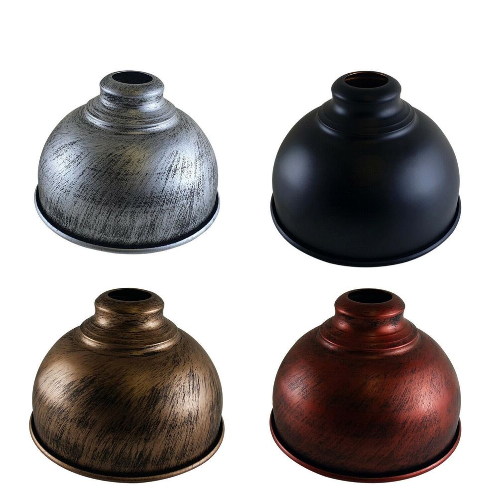 Metal Easy Fit Pendant Light Shade 21cm Metal Curvy Lampshade Wall Lamp / Ceiling Lamp