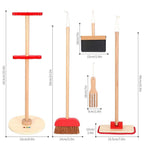 Sparkle and Shine with the Cleaning Kit - the Kid-Sized Cleaning Tools!