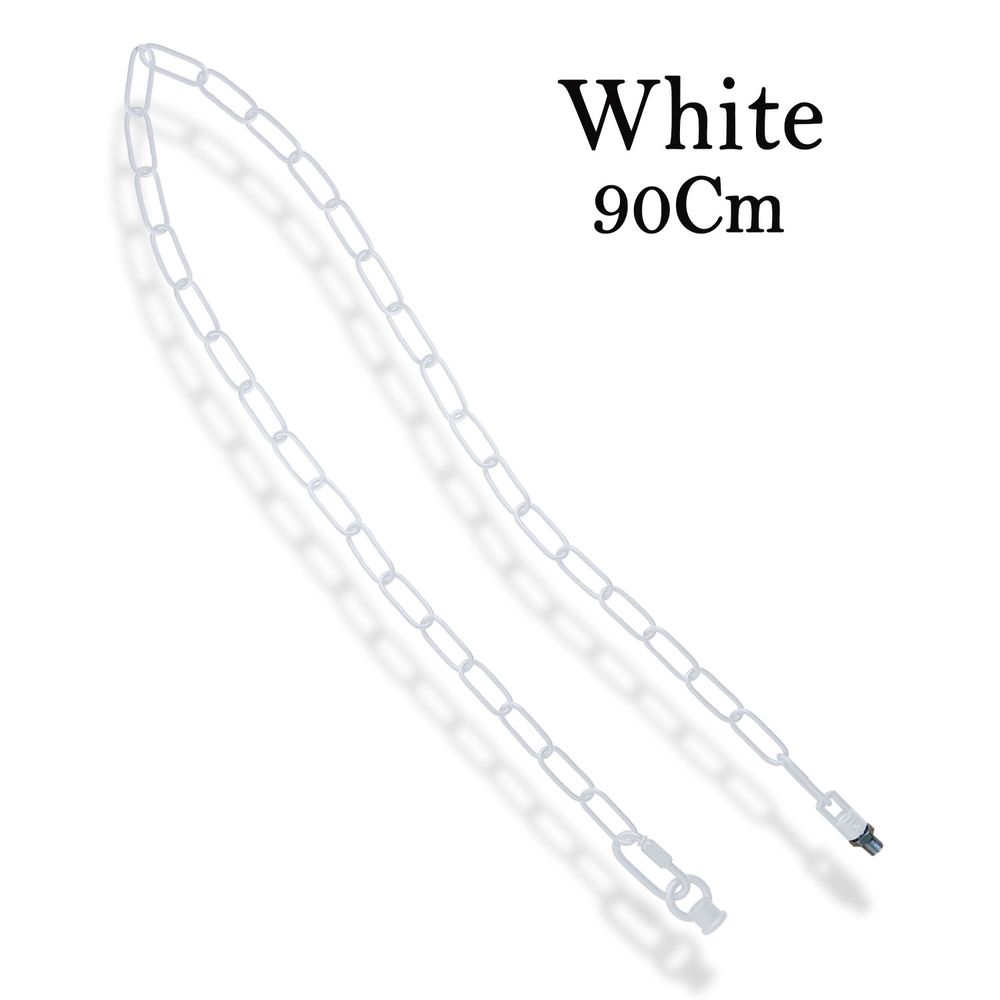 White Light Chain for Ceiling Pendant Chandeliers, Versatile, 38mm x 16mm