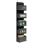 5Tier Black Hanging Organiser