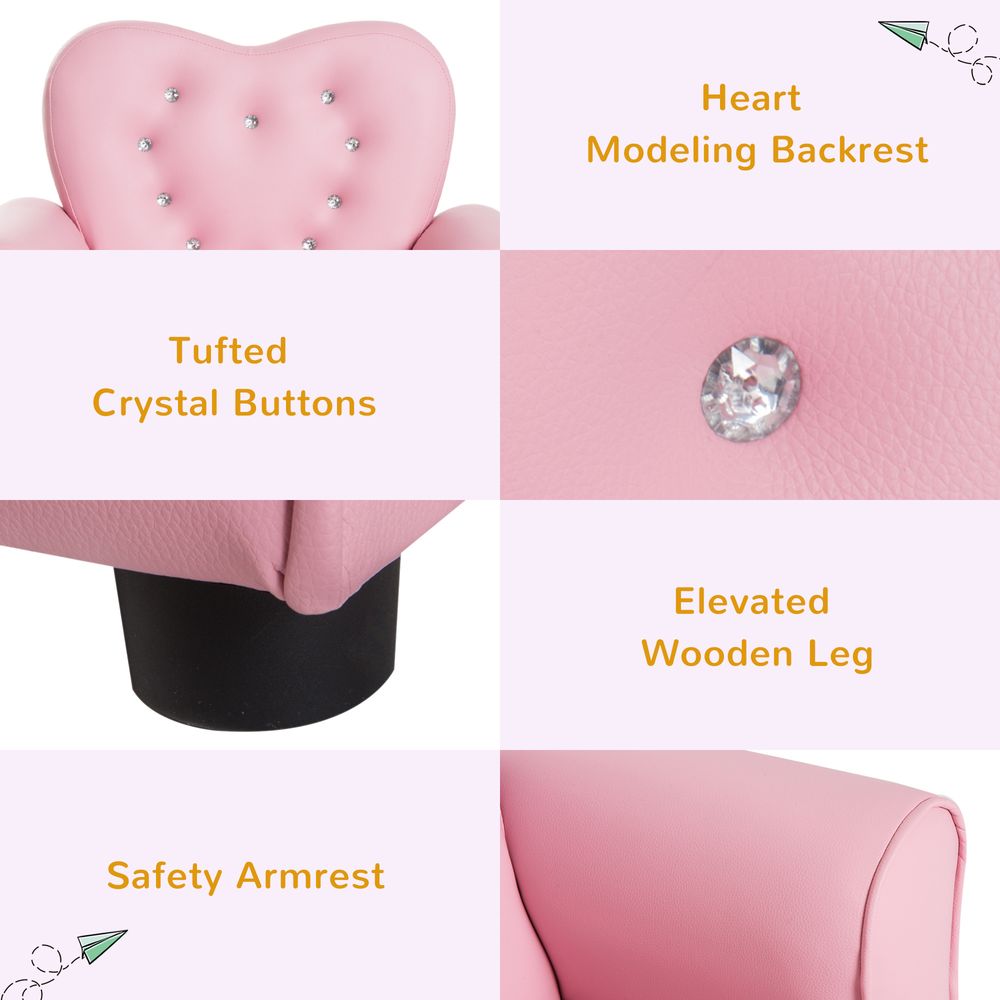 Kids Toddler Sofa: Safe, Comfy & Stylish Seating Chair for Little Princesses