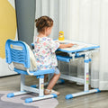 Adjustable Kids Desk & Chair Set with Drawer | Ergonomic & Sturdy | Ideal for Ages 6-12
