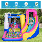 5 in 1 Bouncy Castle for Children with Blower, for Ages 3-8 Years