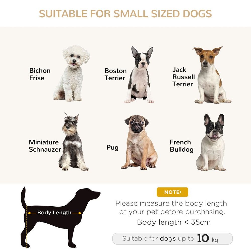 Premium Grey Dog Sofa Bed - Soft & Padded - Perfect for Small-Sized Dogs