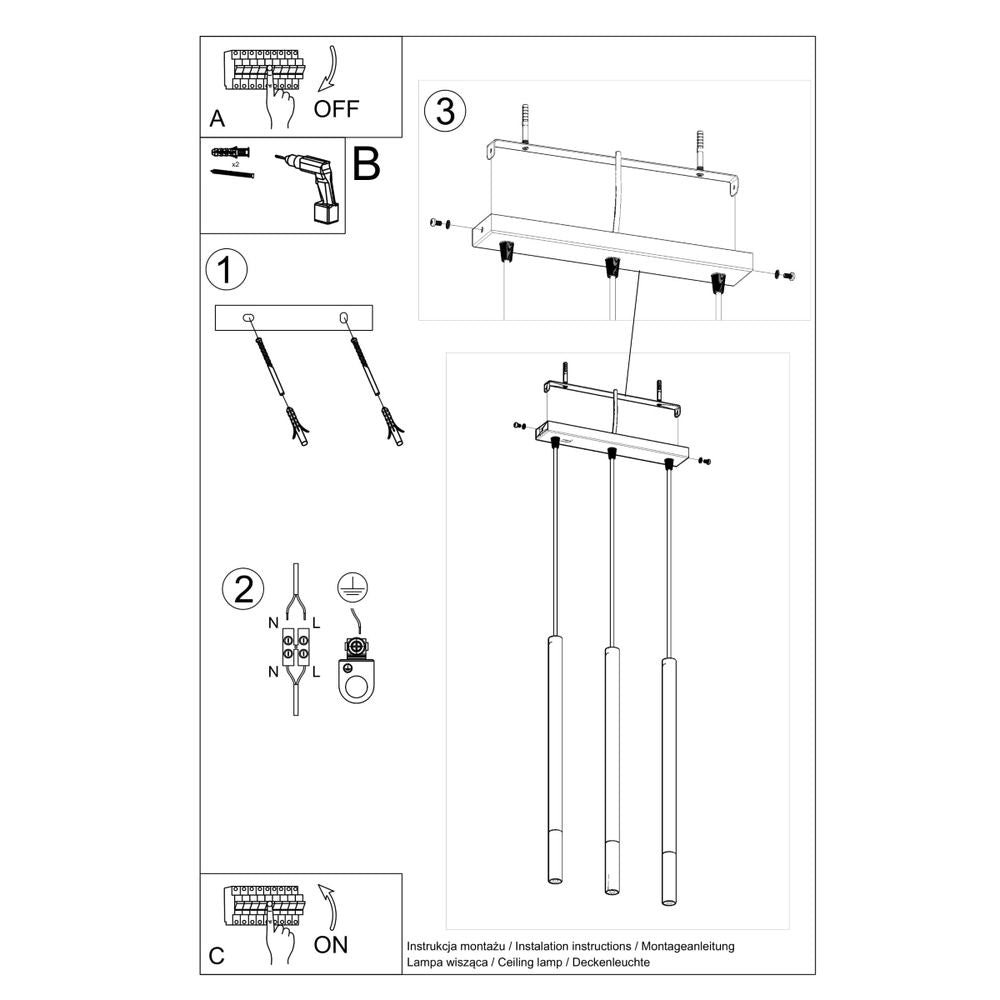 Pendant lamp steel Mozaica modern Design G9 in Steel